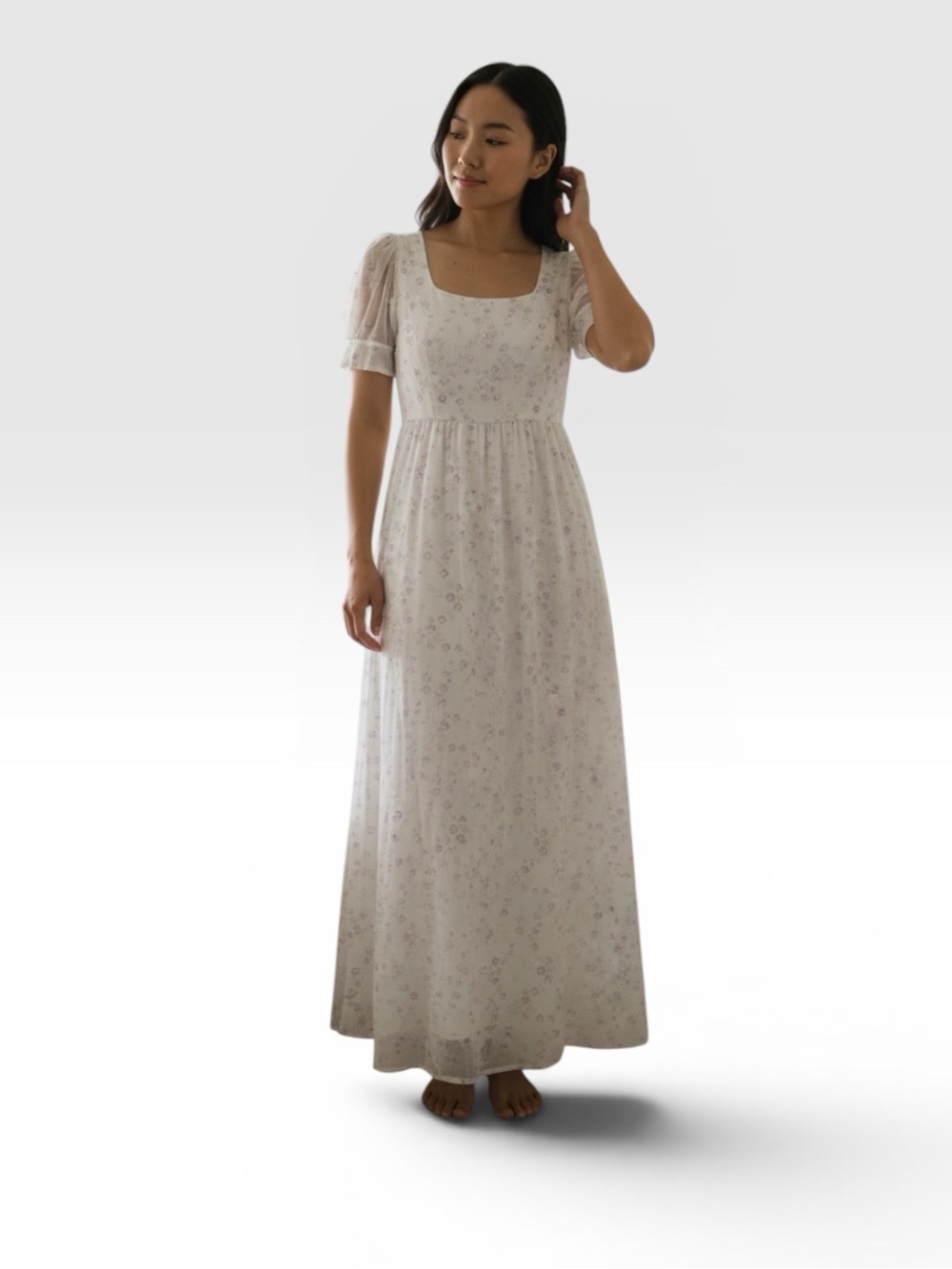 Vintage Floral Dress Gunne Sax Inspo